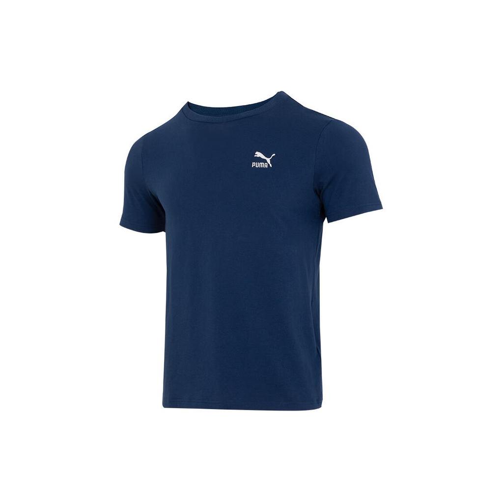 PUMA T Shirts Men's Blue Crew Neck Moderate 630353-15