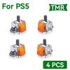 TMR Electromagnetic Hall Effect Joystick No-Drift Upgrade Replacement Kit for PS5 Controller (BDM-010/020/030/040/050) 3D Anal 5