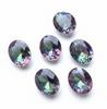 AAA Quality Mystic Topaz Ovals for Jewelry Making - Rainbow Iridescence Topaz Gemstone Lot