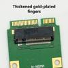 Compactly M.2 NGFFSSD to mSATA Interfaces Converters for DIY Upgrades and Stable Data Transfer Plugs And Play Setups
