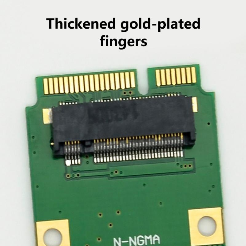 Compactly M.2 NGFFSSD to mSATA Interfaces Converters for DIY Upgrades and Stable Data Transfer Plugs And Play Setups