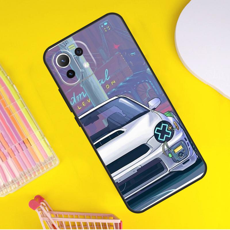 JDM COOL Car Cartoon Cover For Xiaomi 14 Ultra 13 11T 12T 13T 14T Pro POCO X7 X6 Pro X3 X5 F3 F5 M6 F6 Pro Case Xiaomi 13T (13T Pro)