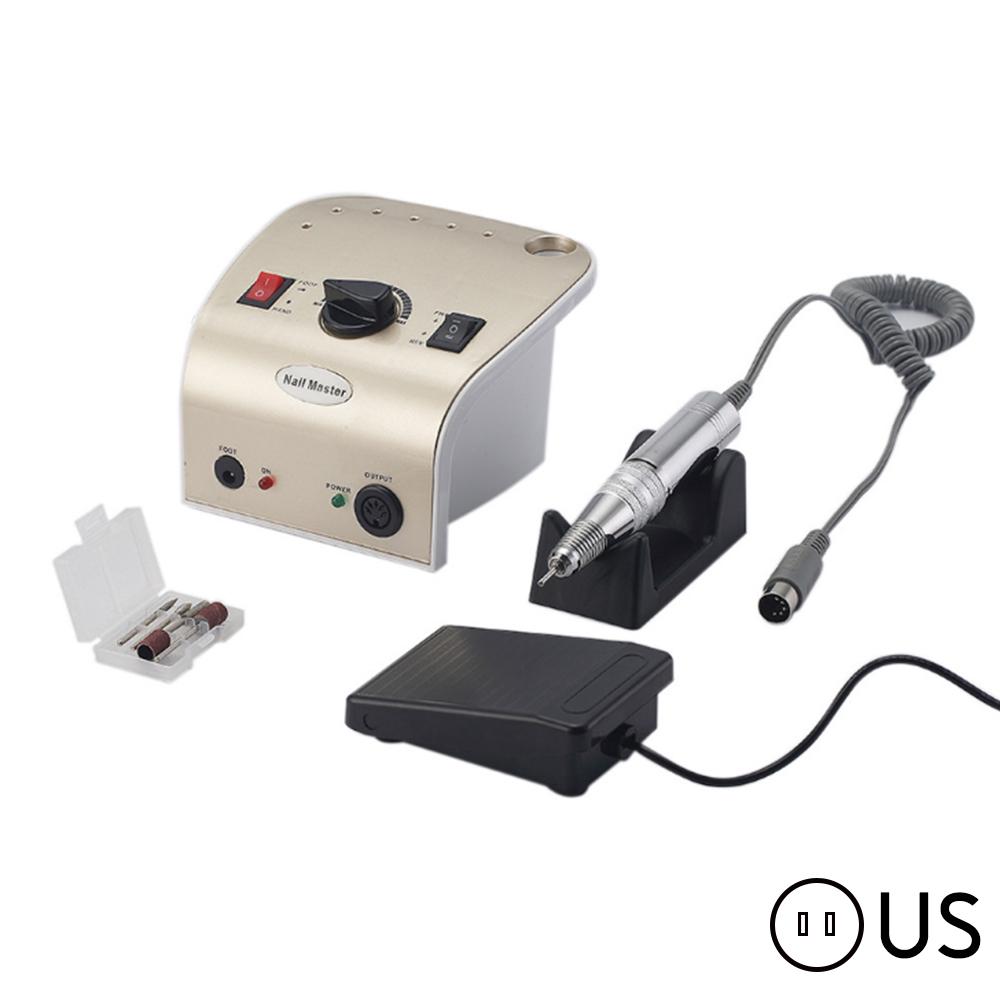 Electric Nail Drill Machine 35000 RPM Manicure Machine Milling Cutter Manicure Pedicure Kit Electric File Nail Art Tool