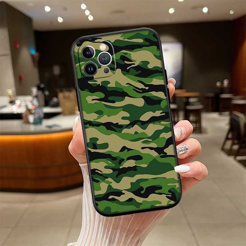 

UP18 Camouflage New High-End Shell Phone Case for OPPO A3 Pro A72 A74 A76 A77 A77S A78 A79 A94 A95 A18 A40M A58 OPPO A3 5G