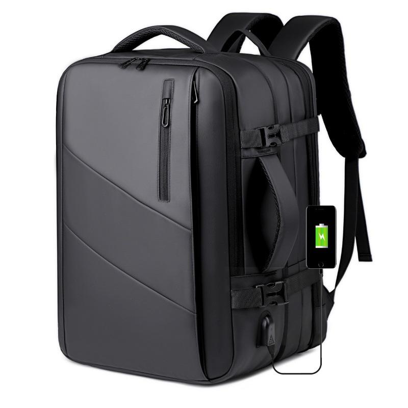 High-Quality Expandable Water-Resistant Business Backpack with Large Capacity