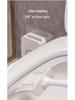 Luxury Wall-Mounted Silicone Toilet Brush Set - No Dead Angle Design
