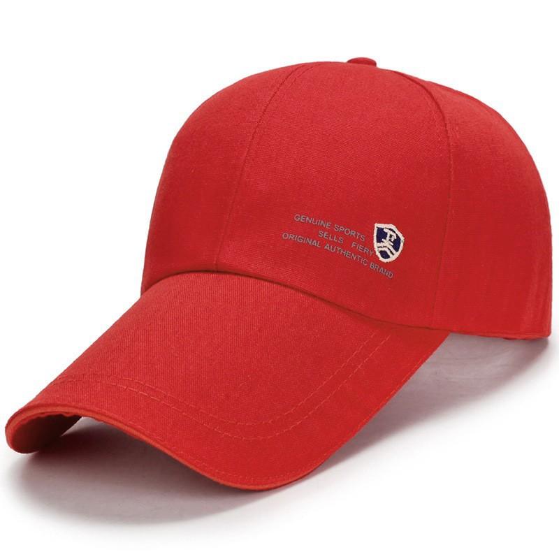Casquette de baseball universelle quatre saisons pour homme, chapeau de sport décontracté à languette de canard, pare-soleil d'extérieur à bord long