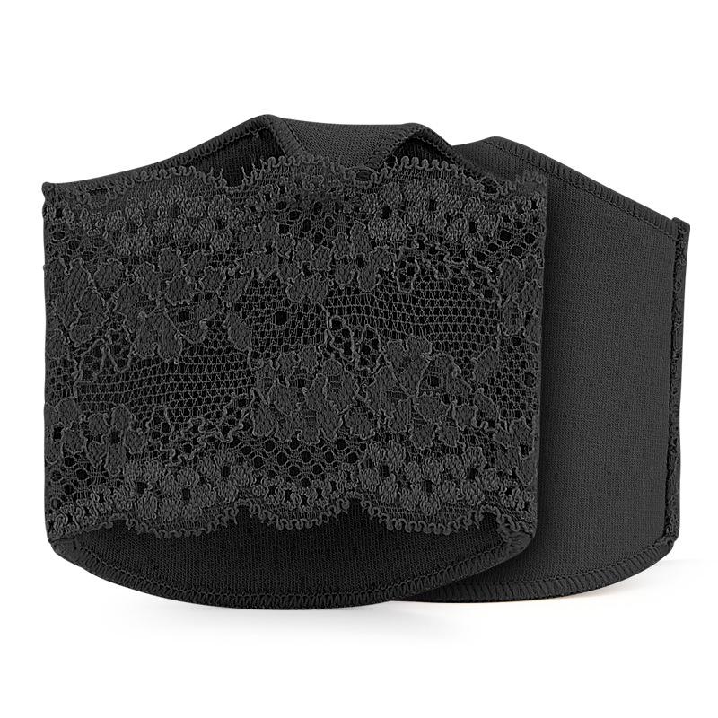 In-Stock Cotton Lace Half-Size Foot Pads: Anti-Wear, Anti-Slip, Pressure Relief, Invisible Split-Toe for High Heel Comfort.