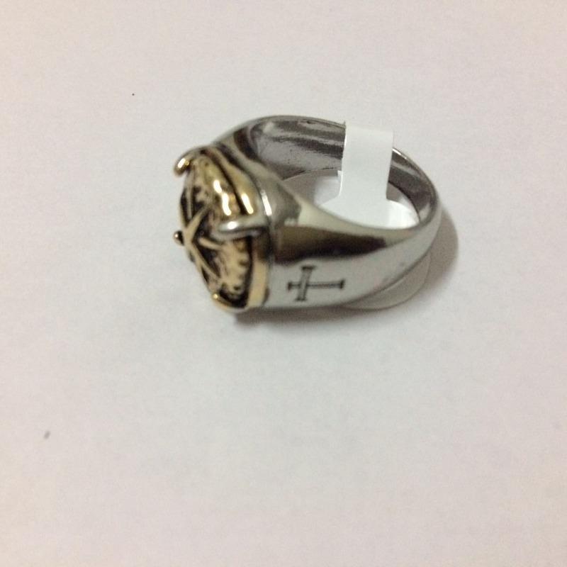Anillo vintage para hombre - anillo de brújula polaris estilo ins - brújula vikinga hecho a mano