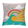Home Decor Inspiring Motto-Printed Throw Pillow Covers Pattern Cushion Cover Suitable For Sofa Bedroom Car Pillow Cover