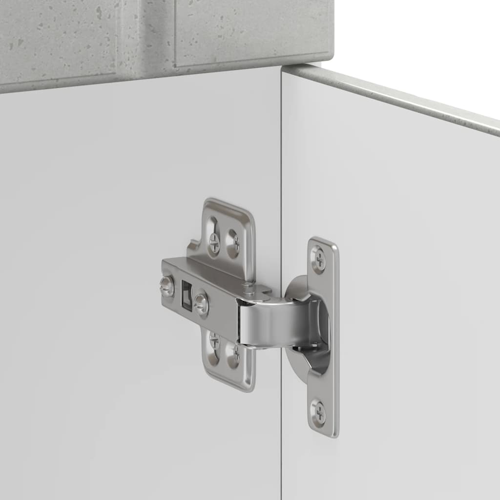 Lucca Kitchen Base Cabinet Concrete Grey Particleboard