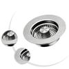 2 Pieces Upgrade Kitchen Sink Filter Sink Filter Stainless Steel Casing + Copper Core Plastic Cap For SIMPLICITY In Maintenance