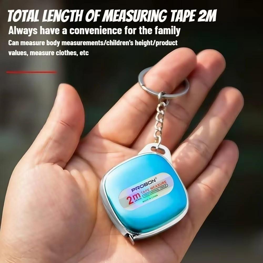 Retractable Measuring Tool Colorful Steel Tape Measure For DIY Crafting and Sewing