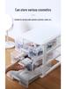 Transparent Multi-layer A4 Desktop Organizer: Simple Plastic Drawer-type Storage for Office Documents
