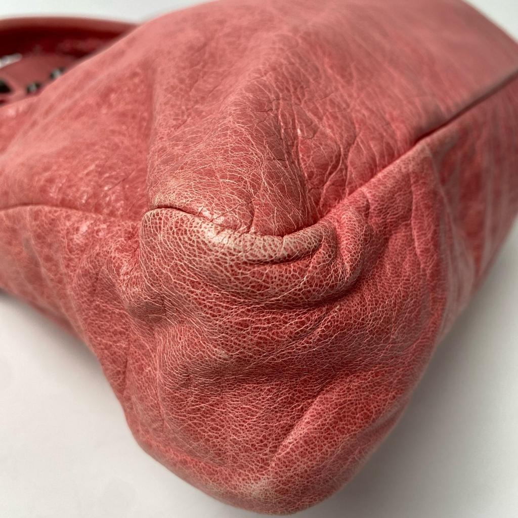 Used BALENCIAGAShoulder Bag pink leather Women