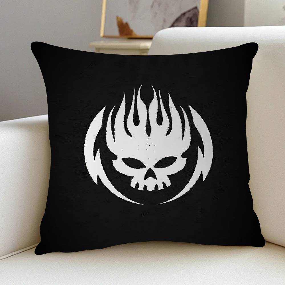 Punk Rock T-The O-Offspring Maple Design Cushion Cover Happy Autumn Harvest Decor Holiday Decorati Pillow Cover