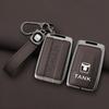 Zinc Alloy Leather Car Key Case For Great Wall Wy Tank 300 500 Tank300 Tank500 Key Case Car Key Key Case Protective Case