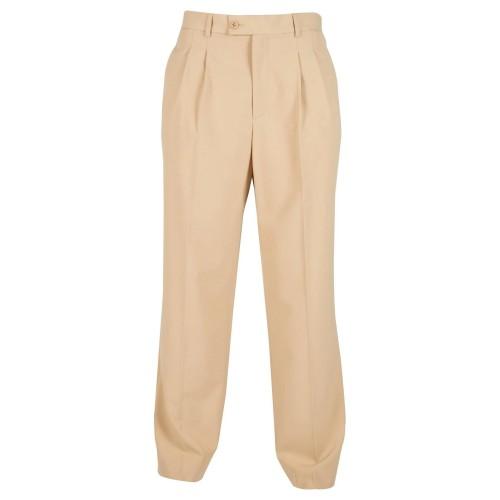 Urban Classics Mens Double Pleat Trousers