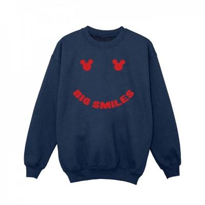 Kızlar Mickey Mouse Büyük Gülümseme Sweatshirt