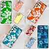 Hibiscus Flower Tropical Hawaiian Cell Phone Case for Samsung Galaxy S26 Ultra S25 S24 S23 S22 S21 S20 Note10 Cover