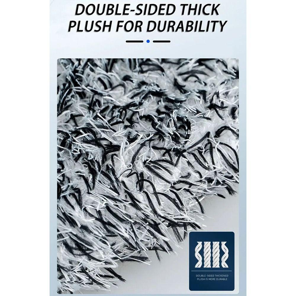 1Pcs Non-Slip Handle Tire Cleaning Brushes Easy To Cleaning Rims Spokes Auto Wash Glove