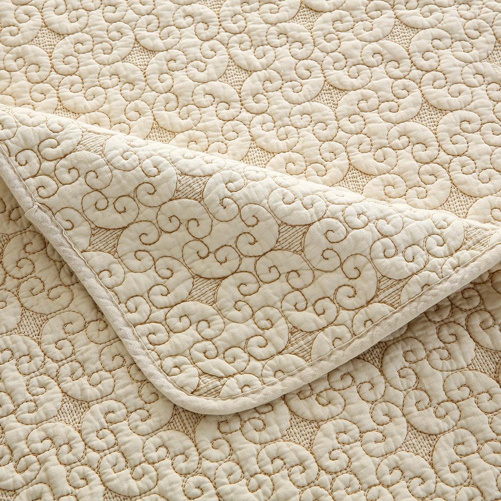 Modern Simple Fabric Sofa Cushion European Cotton Embroidery Four Seasons Universal Sofa Towel Slipcover Non-Slip Cushion