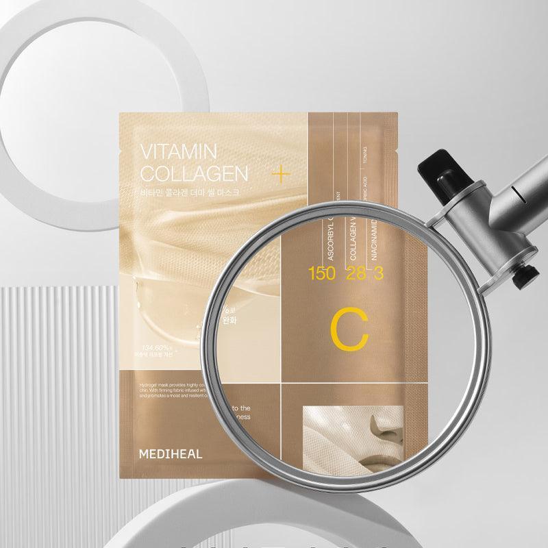 [MEDIHEAL] Derma Seal Lifting Mask Vitamin Collagen 28g*10EA