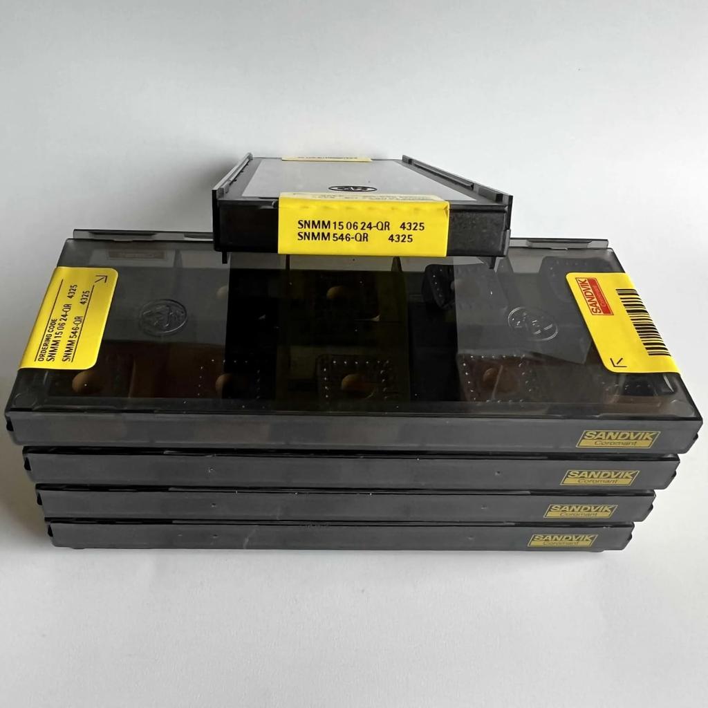 Original Sandvik / SNMM150624-QR 4325  / CNC lathe carbide blade 10 PCS