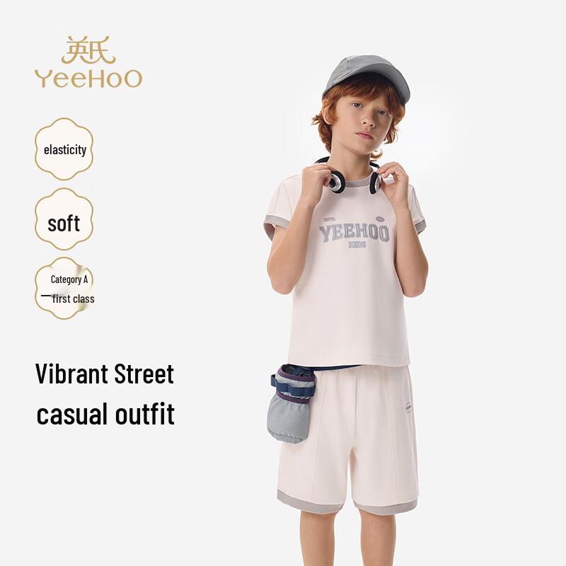YEEHOO Boys  Summer Knit Short Set 150