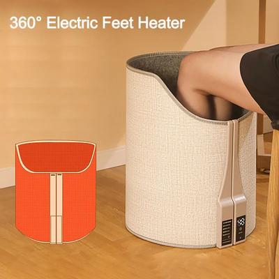 Folding Electric Feet Heater Winter Cushion Portable Adjustable Thermostat Foot Warmer For Home Office Feet Leg Heated Warm