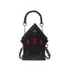 Creative Women's Bag Three-dimensional House Shaped Makeup Bag Fashionable Tote Bag Travel Essentials Halloween Gift