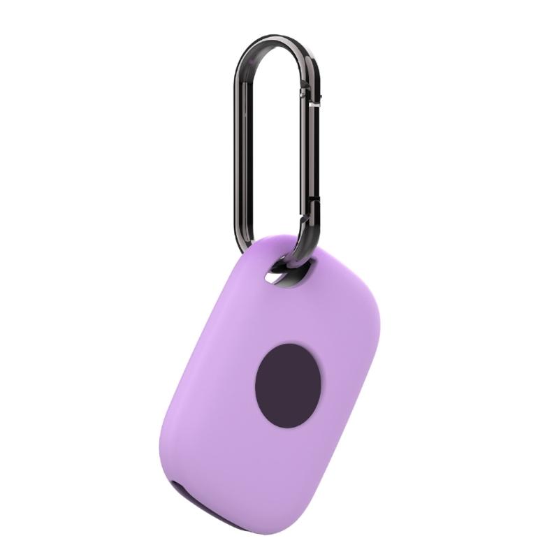 Full Coverage Protective Silicone Sleeve Water Resistant Housing With Keyring for Tile Life 360 2024 Locator Travel Use