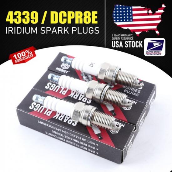 6 Pcs OEM Replacement For NGK 4339 / DCPR8E Premium Iridium IX Spark Plugs NEW