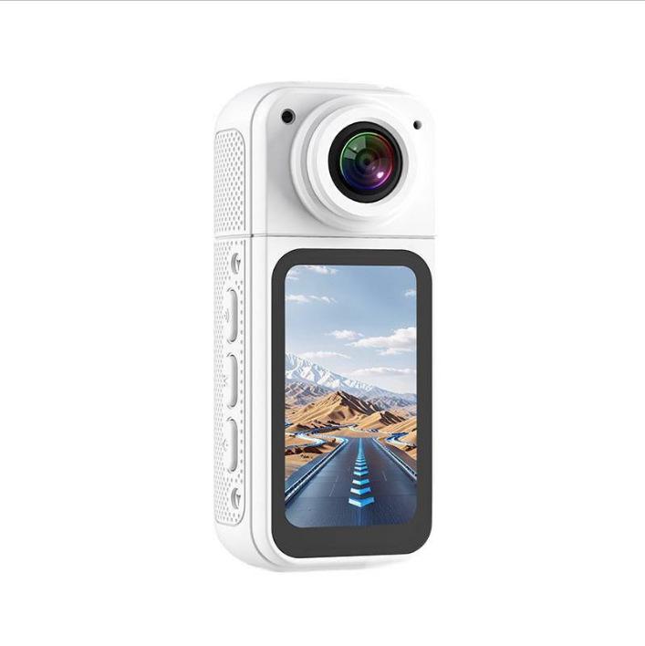 S70 2K HD Rotating Wearable Thumb Camera with Magnetic Mount for Cycling and Action Recording