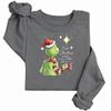 Women's Casual Long Sleeve Printed Crewneck Sweatshirt Pullover Top for Fall and Winter