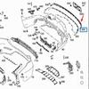 Bright Black AMG Rear Bumper Lower Surround Trim for Mercedes-Benz GLC260 W253