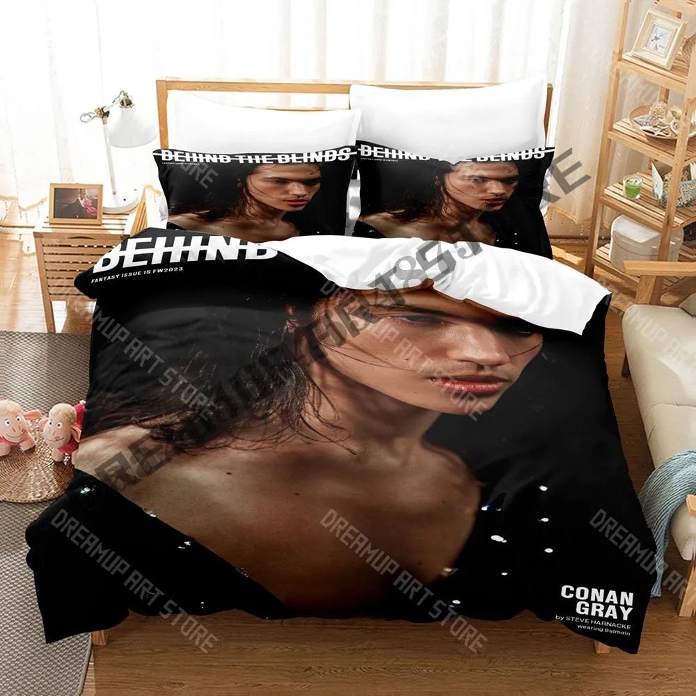 3D Print Conan Gray Found Heaven Bedding Set Single Twin Full Queen King Size Bed Set Adult Kid Bedroom Duvetcover Sets