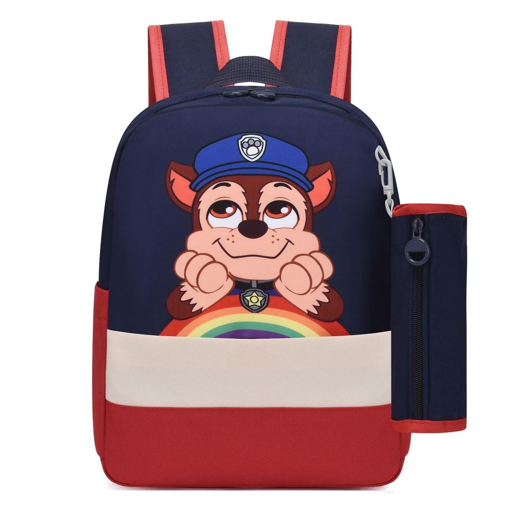 Fun And Cute Breathable Durable Canvas School Backpack For Boys And Girls
