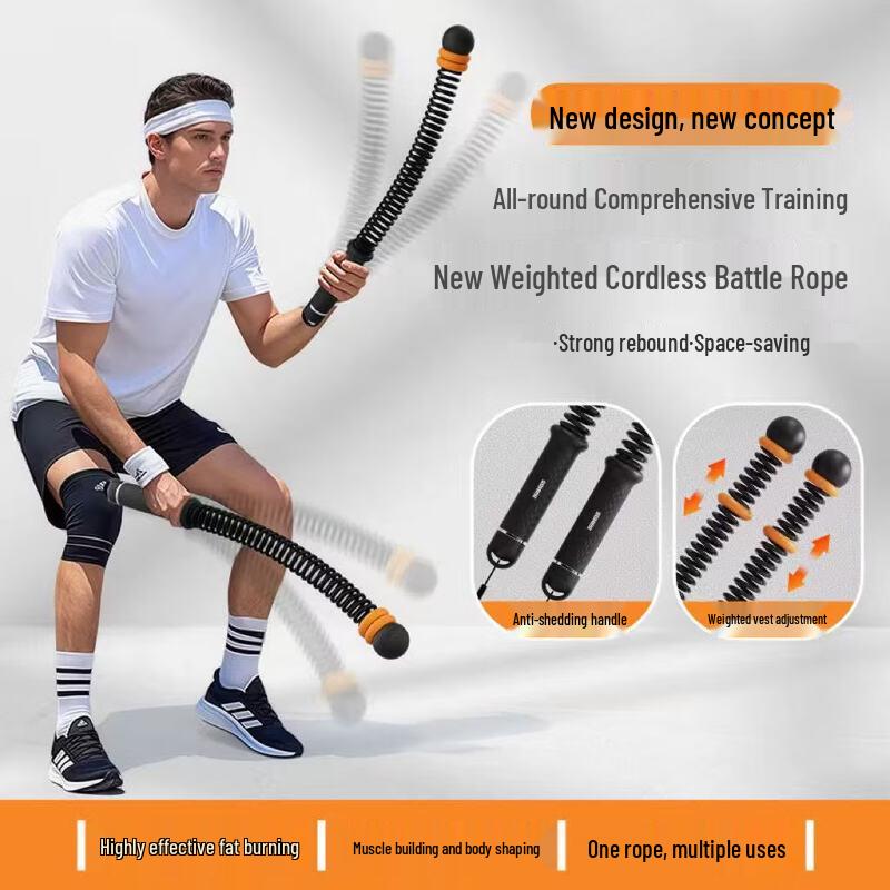 Luoweini Cordless Spring Fitness Jump Rope