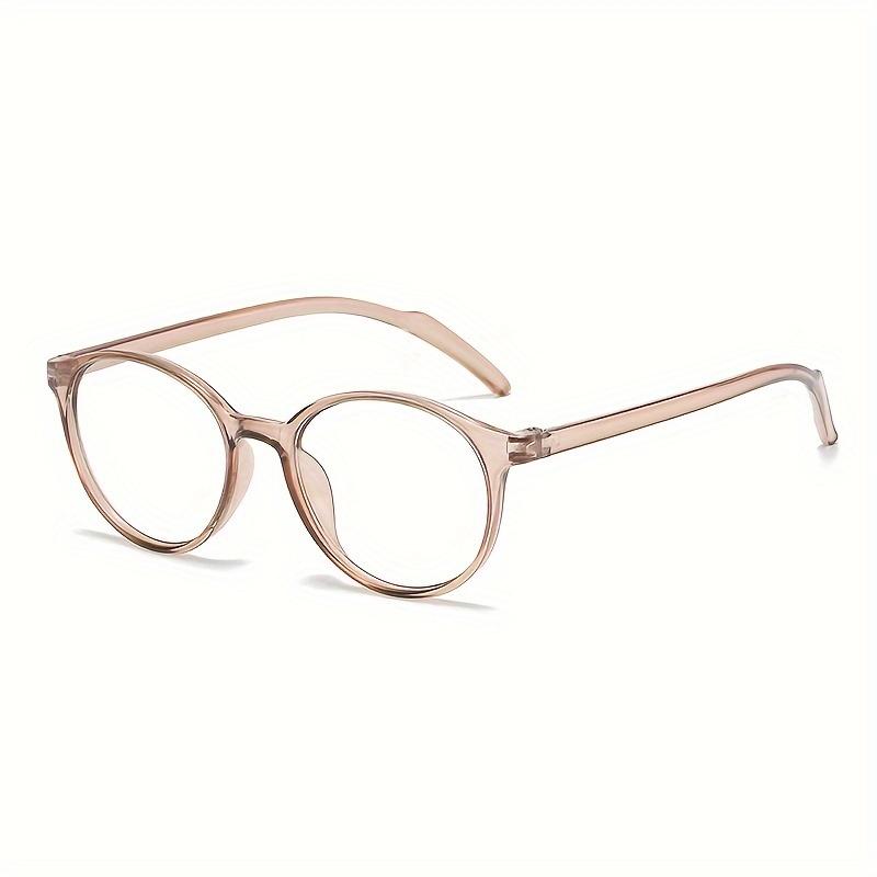 

1pcs 1 fashionable changing color anti blue light glasses with metal frame for men and women fashionable Plain glasses