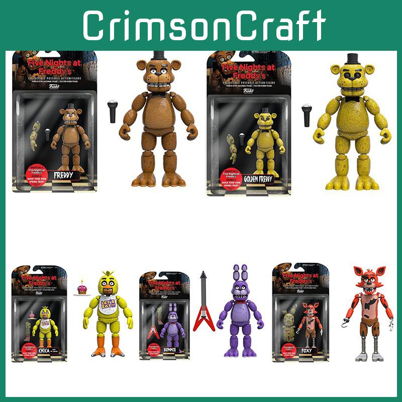 Fnaf Five Nights At Freddy's Actionfigur Gelenkig Goldener Freddy Für Kinder