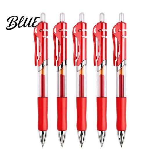 Journaling Pens 5PCS 0.5mm Fine Point Gel Pens Retractable Smooth Writing Office Desk Accessories Quick Drying Ink for School Supplies