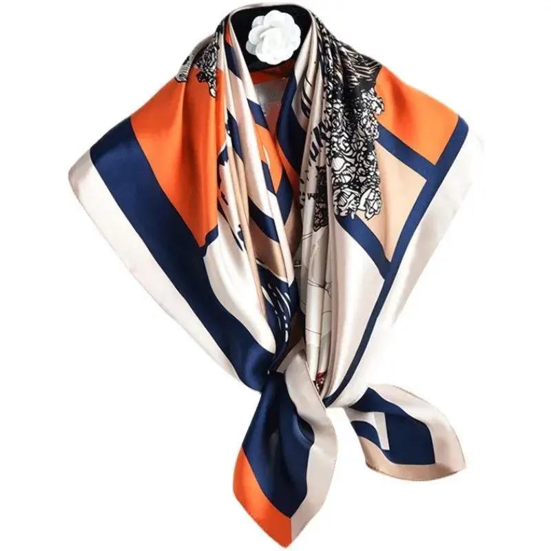 

WTEMPO Women s Retro Elegant Leopard Printed Plush Scarves Cold-proof Windproof Warm Outdoor Scarves Autumn Winter Casual Versatile Scarf Shawls 88*88cm*1pc помаранчевий