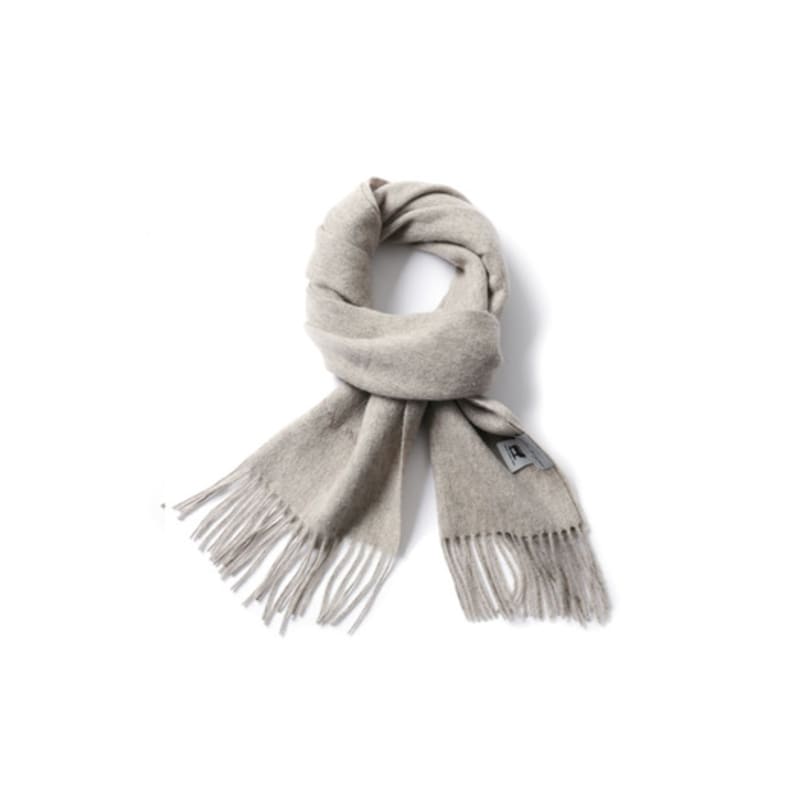 White Project REINE WOLLE 100 SCHAL_HELLHAFER