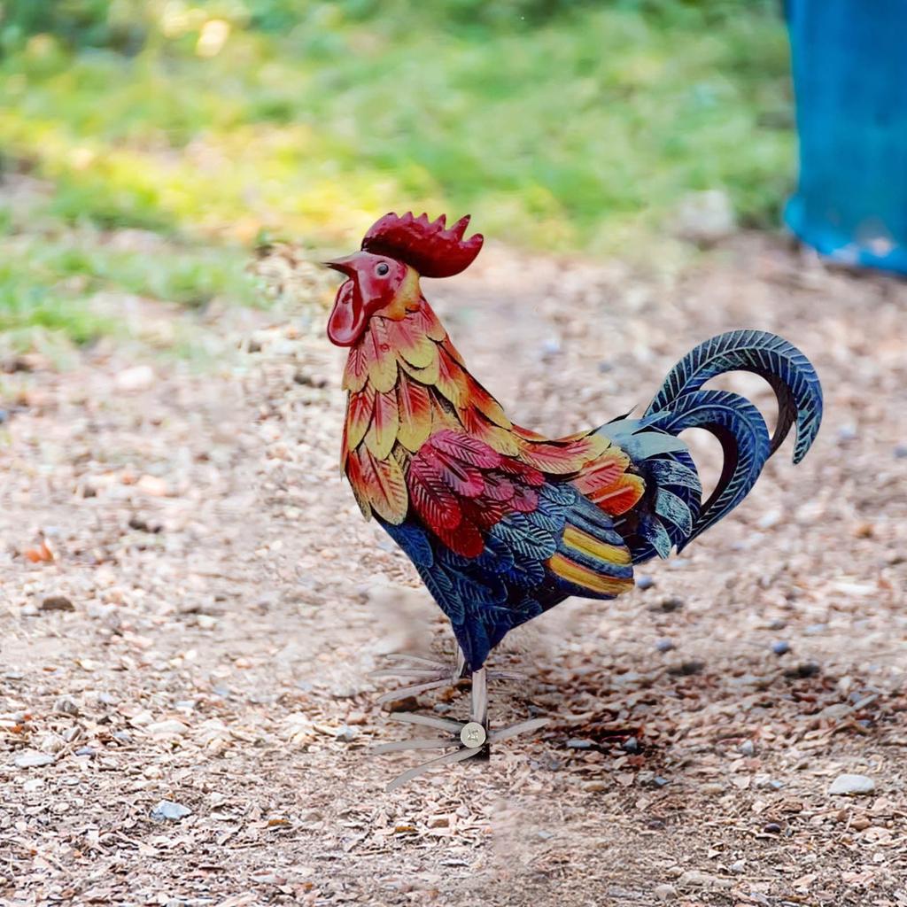 Żywiczna patriotyczna statua koguta, dekoracja domu i ogrodu, rzeźba, dekoracja koguta