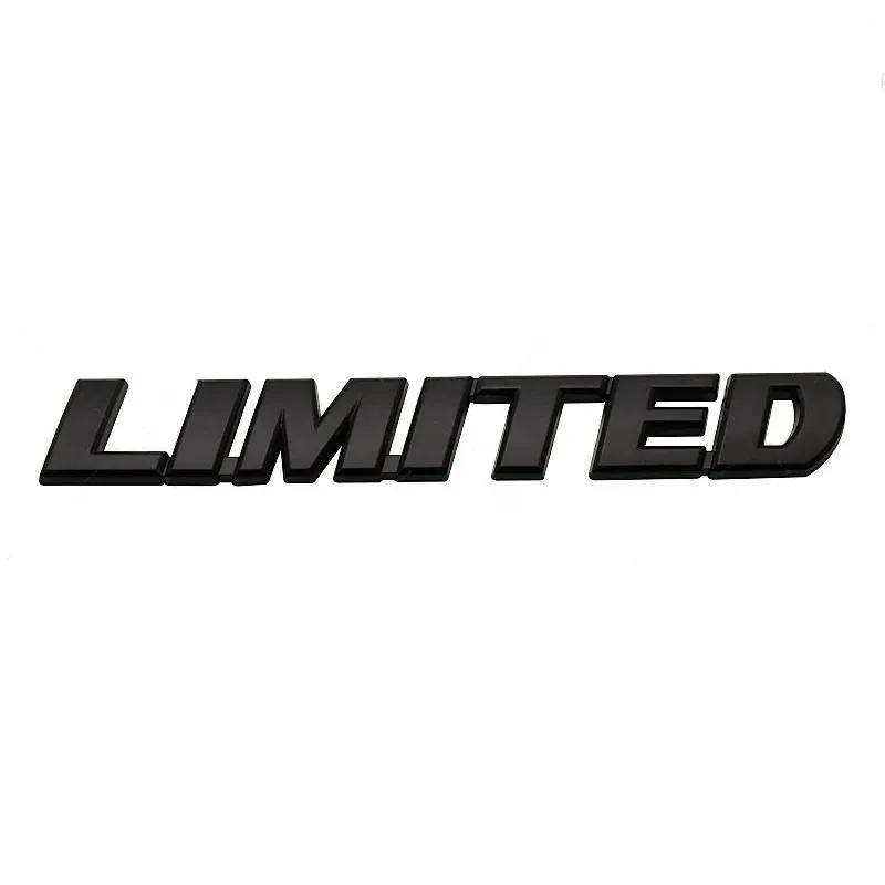 3D Metal Car Trunk Badge Stickers For Jeep Limited Letters Emblem Logo Grand Cherokee Overland Compass Wrangler Accessories