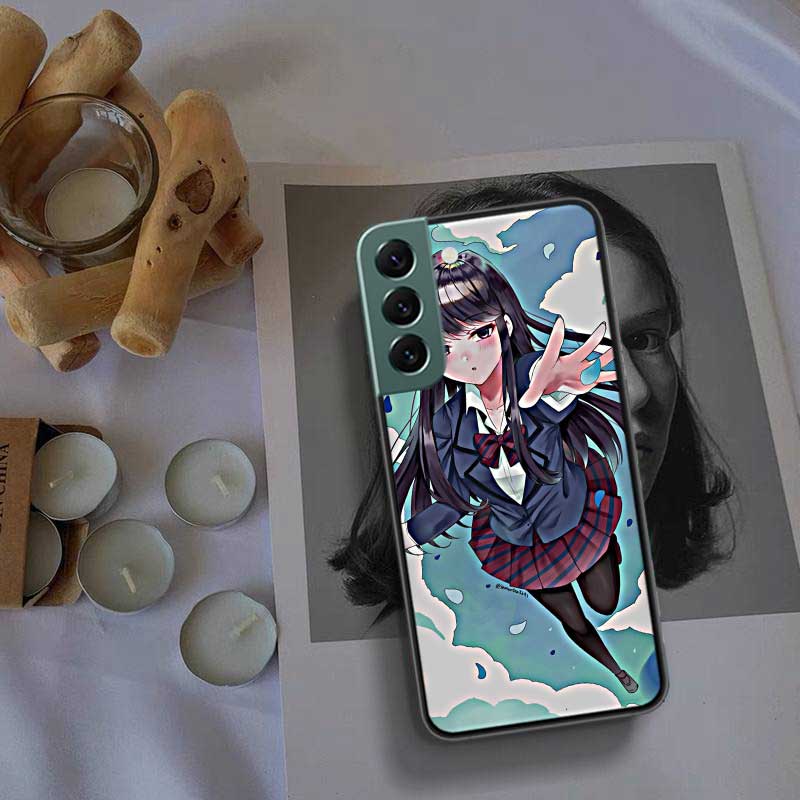 Anime Komi Shouko Cant Communicate Phone Case For Samsung Galaxy Note 20 Ultra 10 Lite 9 8 M11 M12 M21 M30S M31 M32 M51 M52 J8 J
