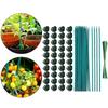 Garden Plant Stakes With Clip Heavy Type Plastic Support Poles For Climbing Vine Flowers Regulable Length Outdoor Use