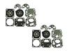 Carburetor Gasket and Diaphragm Kit Suitable for Kawasaki TH43 TH48