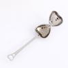 1X Stainless Steel Filter Tea Infuser Heart Shape Spoon Strainer Ball Novelty